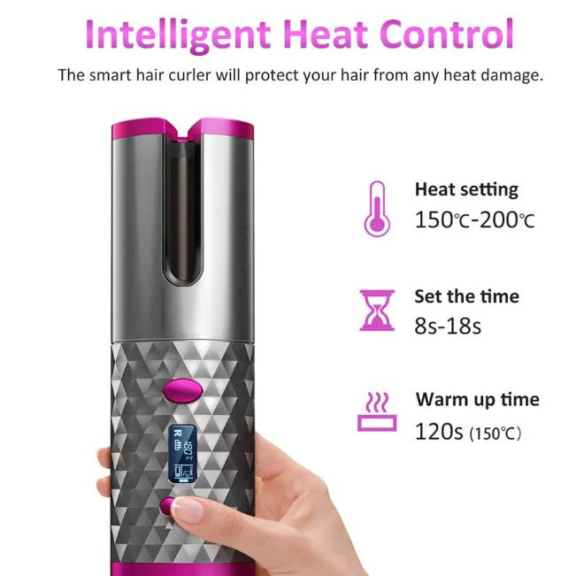 Cordless Automatc Curler